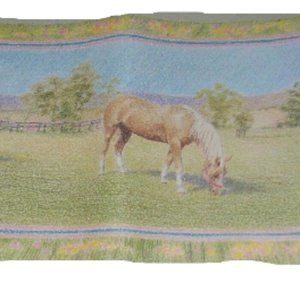 Borden Horses in Pasture Wallpaper Border 16318